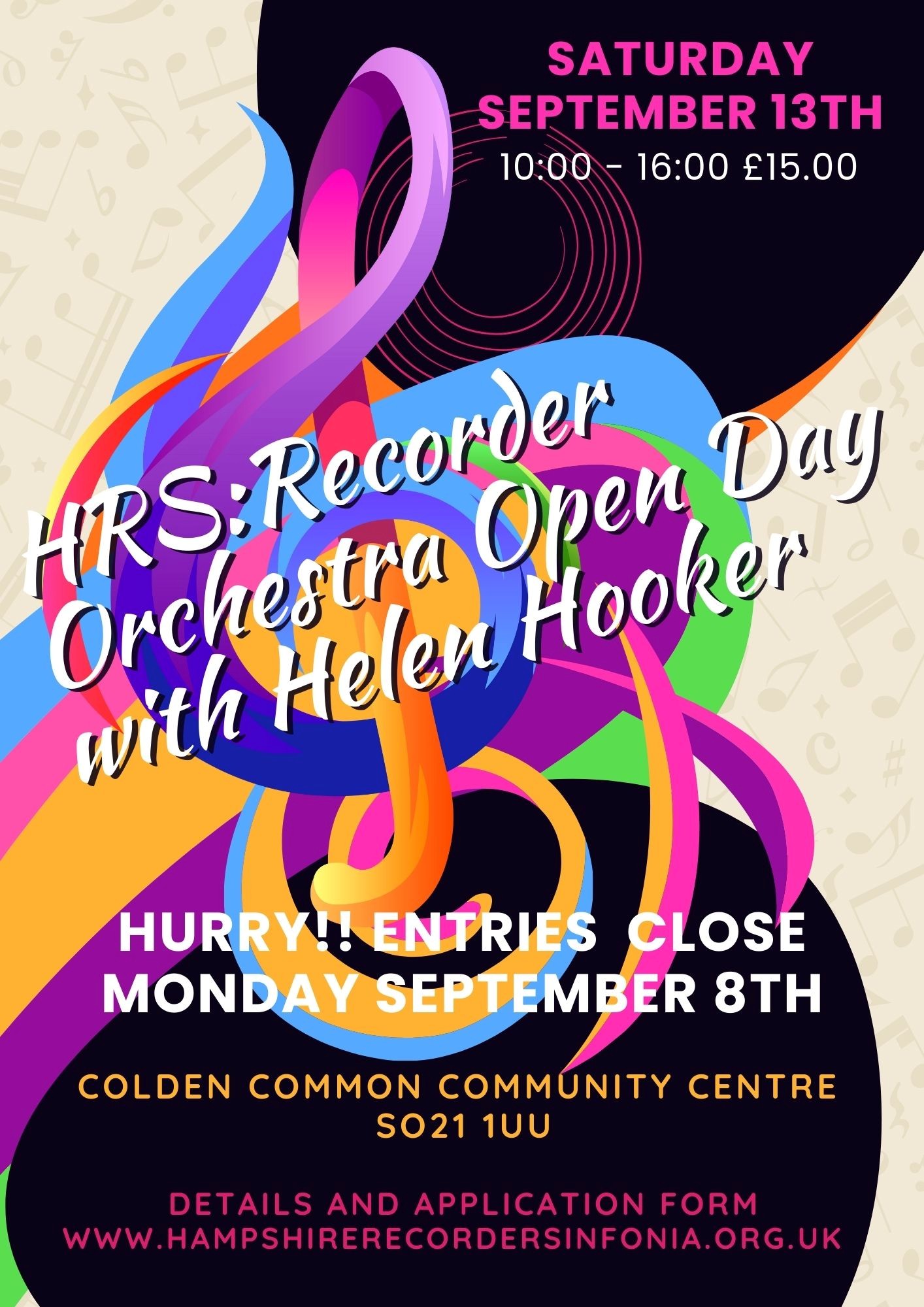 2025 Open Day flyer